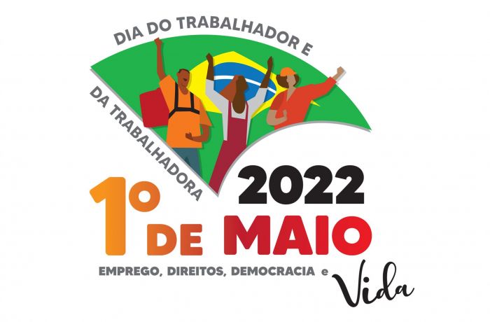 identidade visual do evento 1º de maio